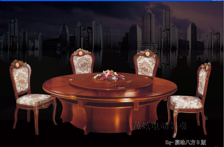 簡(jiǎn)歐電動(dòng)餐桌設計風(fēng)格