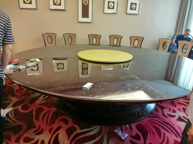 茂炫自動(dòng)餐桌效果