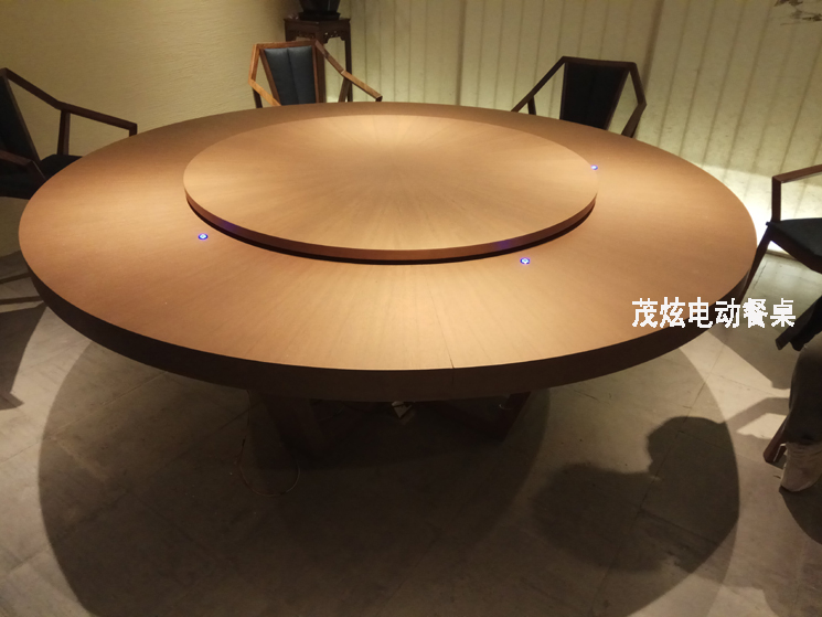桌面按壓式電動(dòng)餐桌轉盤(pán)機芯