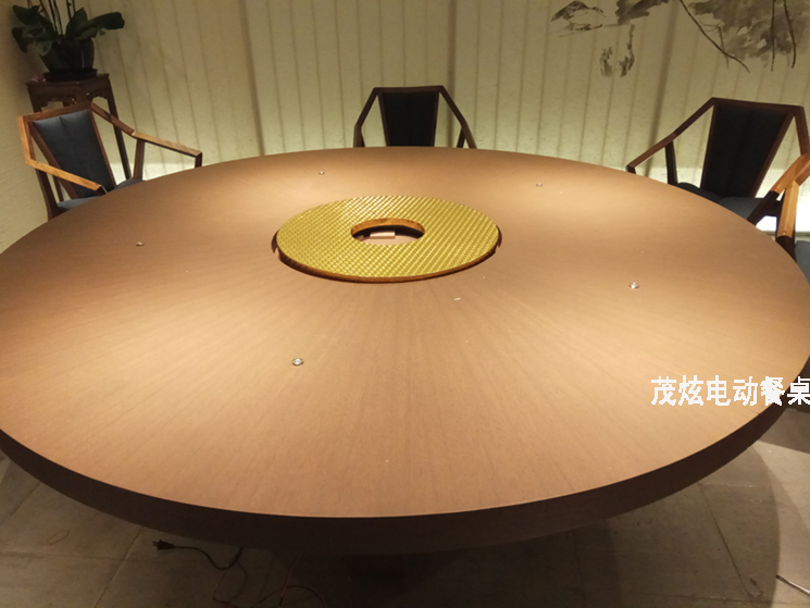 桌面按壓式電動(dòng)餐桌轉盤(pán)機芯