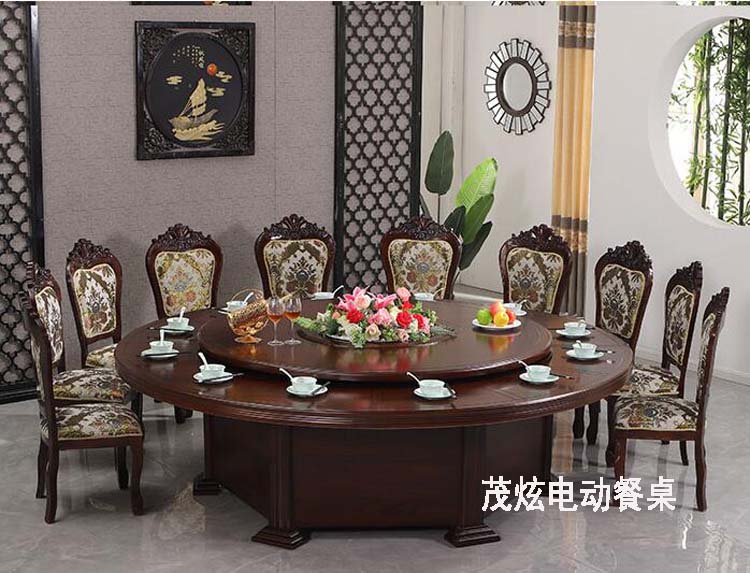 現代風(fēng)格電動(dòng)餐桌四海升平