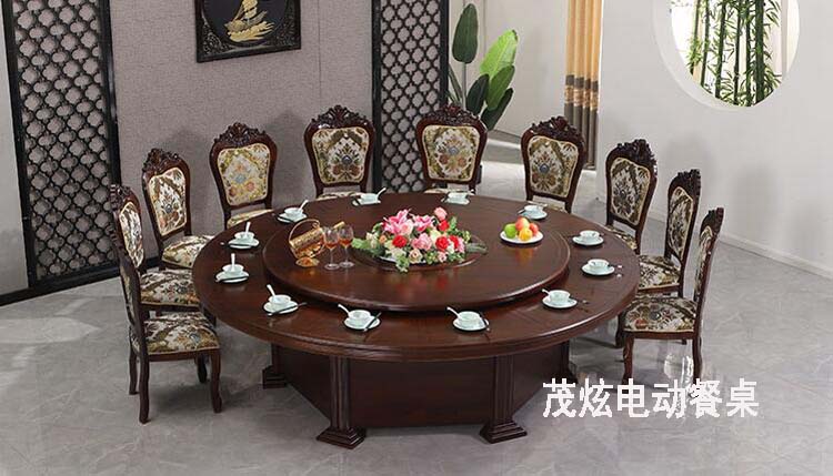 現代風(fēng)格電動(dòng)餐桌四海升平