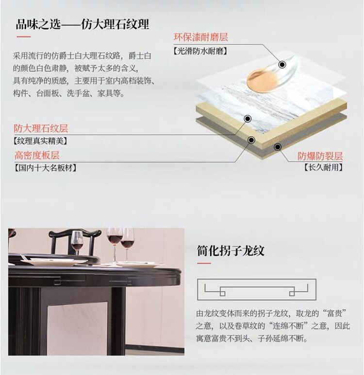 獨具匠心電動(dòng)餐桌圖片