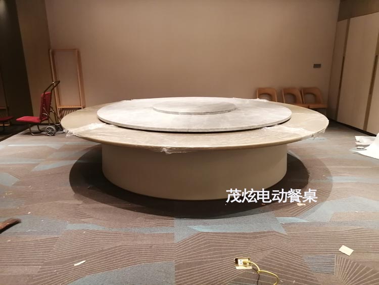 電動(dòng)餐桌安裝示意圖,餐桌轉盤(pán)安裝步驟圖